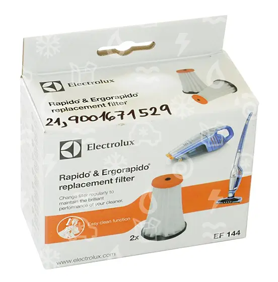 sada filtrů vysavače ELECTROLUX, EF144 Ergorapido ZB 3..., ZB 5..., ZB 6...